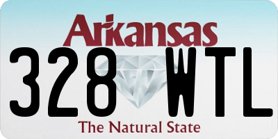 AR license plate 328WTL