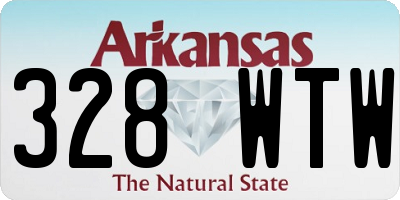 AR license plate 328WTW