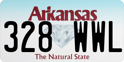 AR license plate 328WWL