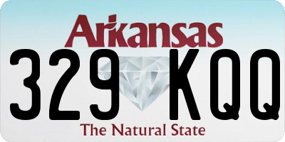 AR license plate 329KQQ