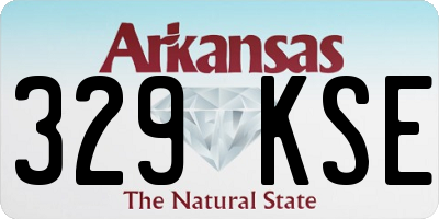 AR license plate 329KSE