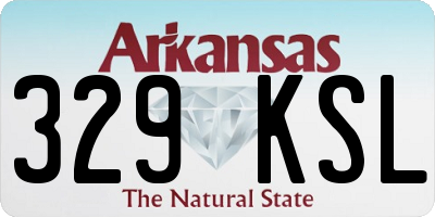 AR license plate 329KSL