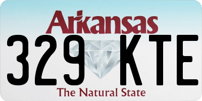 AR license plate 329KTE
