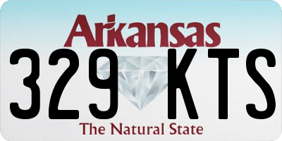 AR license plate 329KTS