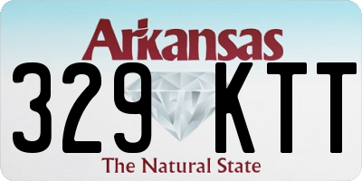 AR license plate 329KTT