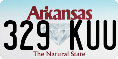 AR license plate 329KUU