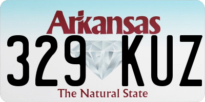 AR license plate 329KUZ