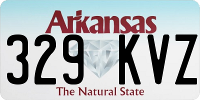 AR license plate 329KVZ