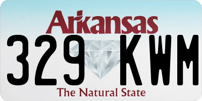 AR license plate 329KWM