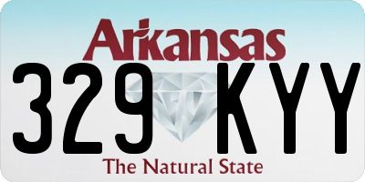 AR license plate 329KYY