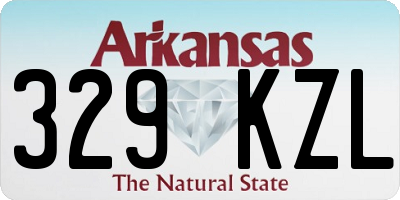 AR license plate 329KZL