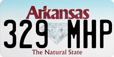 AR license plate 329MHP