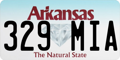 AR license plate 329MIA