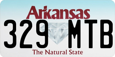 AR license plate 329MTB