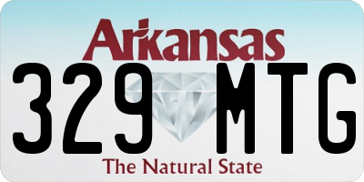 AR license plate 329MTG