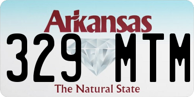 AR license plate 329MTM