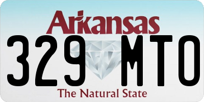 AR license plate 329MTO
