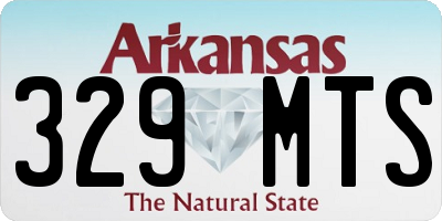 AR license plate 329MTS