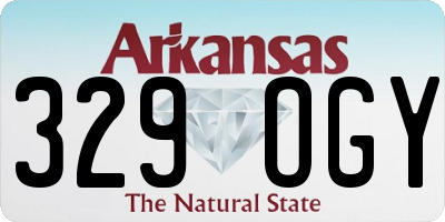 AR license plate 329OGY