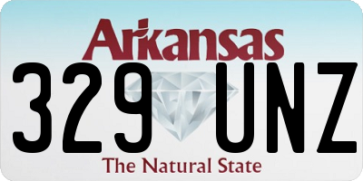 AR license plate 329UNZ