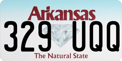 AR license plate 329UQQ
