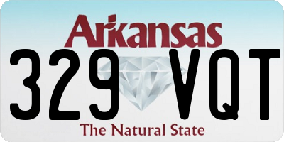 AR license plate 329VQT