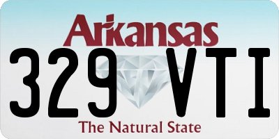 AR license plate 329VTI
