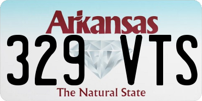 AR license plate 329VTS