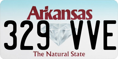 AR license plate 329VVE