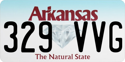 AR license plate 329VVG