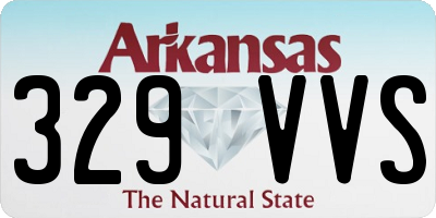 AR license plate 329VVS