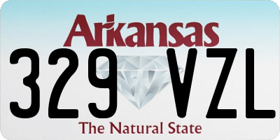 AR license plate 329VZL