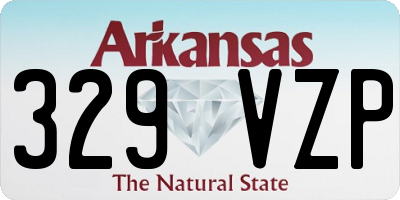AR license plate 329VZP
