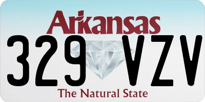 AR license plate 329VZV