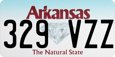 AR license plate 329VZZ