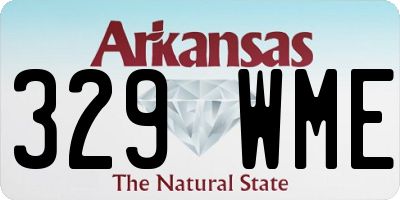 AR license plate 329WME