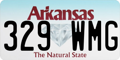 AR license plate 329WMG