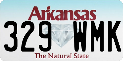 AR license plate 329WMK