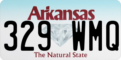 AR license plate 329WMQ