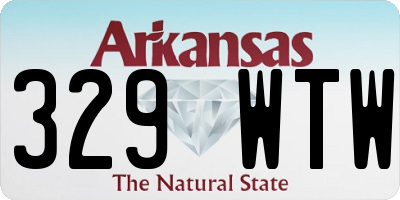 AR license plate 329WTW