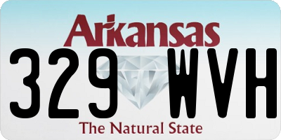 AR license plate 329WVH