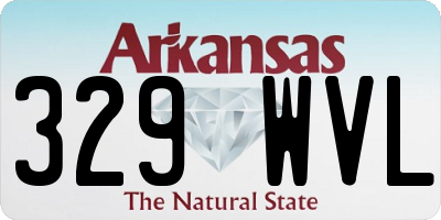 AR license plate 329WVL