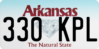 AR license plate 330KPL