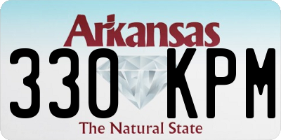 AR license plate 330KPM