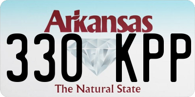 AR license plate 330KPP