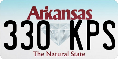 AR license plate 330KPS