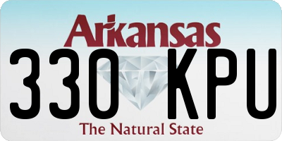 AR license plate 330KPU