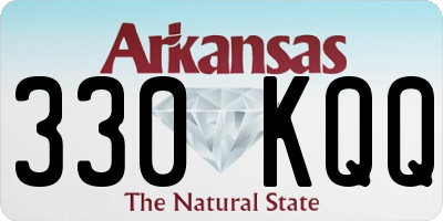 AR license plate 330KQQ