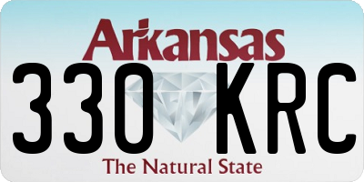 AR license plate 330KRC