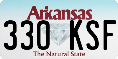 AR license plate 330KSF